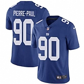 Nike New York Giants #90 Jason Pierre-Paul Royal Blue Team Color NFL Vapor Untouchable Limited Jersey,baseball caps,new era cap wholesale,wholesale hats